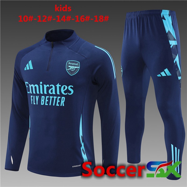 Arsenal Kids kit Training Tracksuit Blue 2024/2025