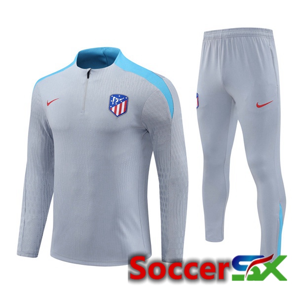 Atletico Madrid kit Training Tracksuit Grey 2024/2025