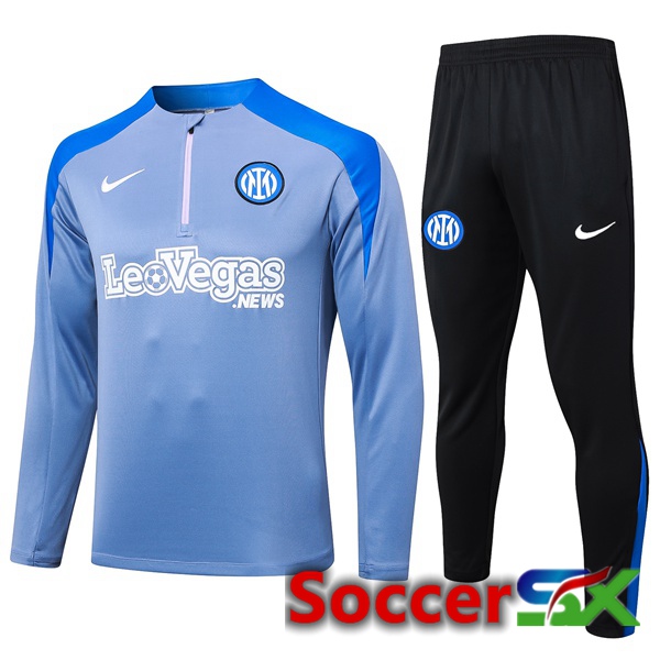 Inter Milan kit Training Tracksuit Blue 2024/2025