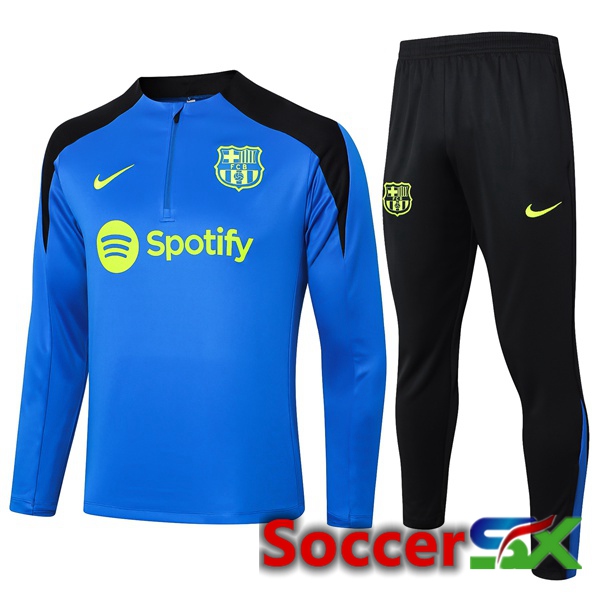 FC Barcelona kit Training Tracksuit Blue 2024/2025