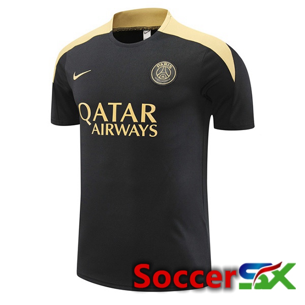 Paris PSG Training T Shirt Black 2024/2025