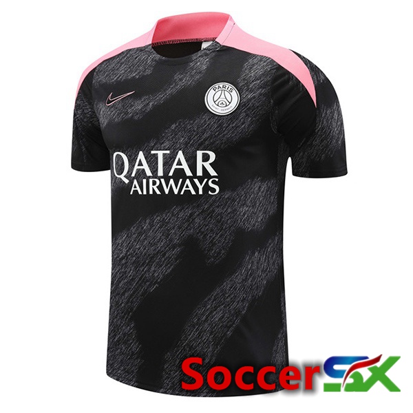 Paris PSG Training T Shirt Black 2024/2025