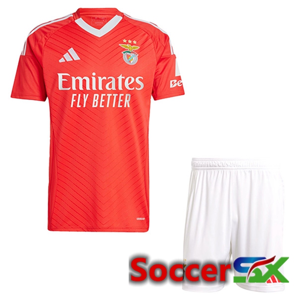 Benfica Kids Home New Soccer Jersey 2024/2025