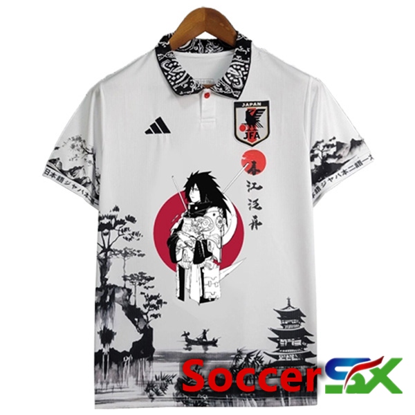 Japan Soccer Jersey Special Edition White/Black 2024/2025