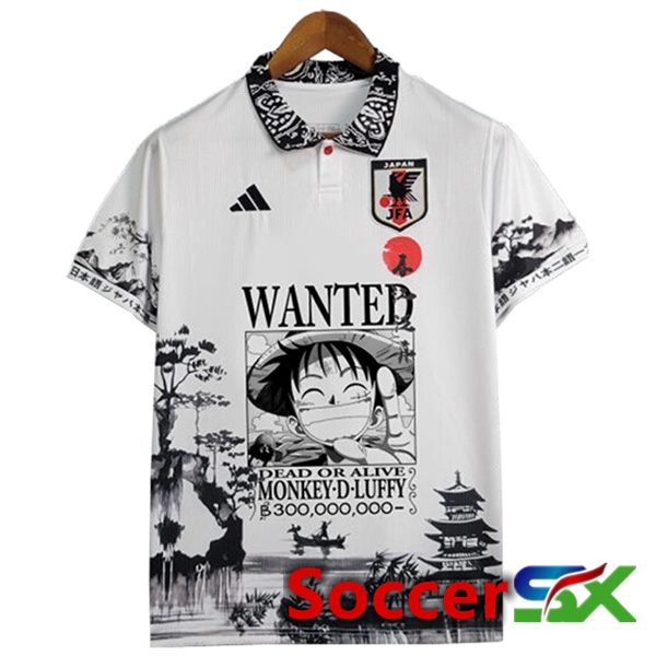 Japan Soccer Jersey Special Edition White/Black 2024/2025