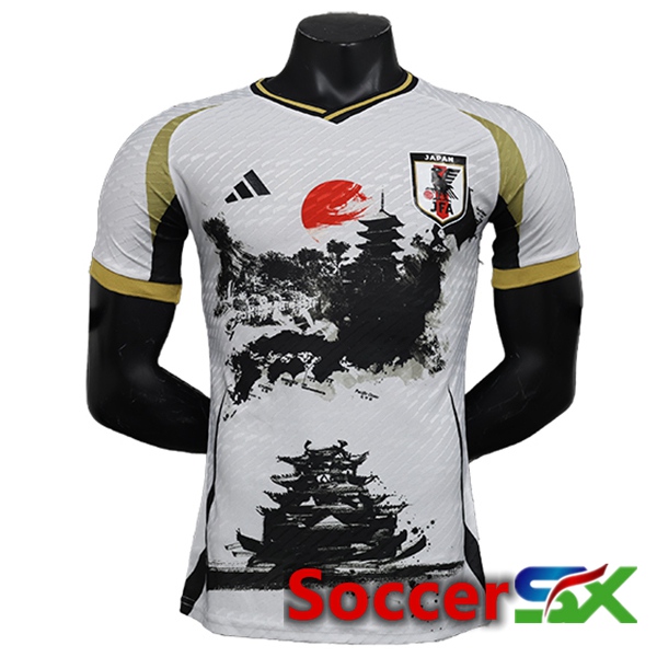 Japan Soccer Jersey Special Edition White 2024/2025