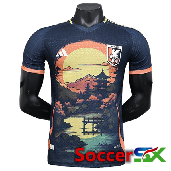 Japan Soccer Jersey Special Edition Navy blue 2024/2025