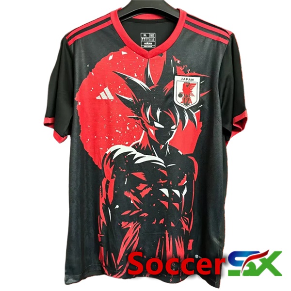 Japan Soccer Jersey Special Edition Black/Red 2024/2025
