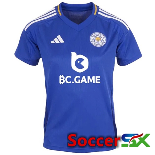Leicester City Women Home Soccer Jersey 2024/2025