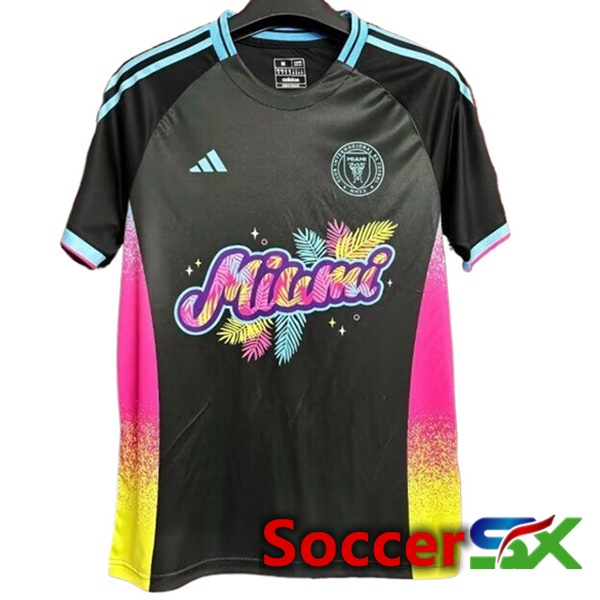 Inter Miami CF Soccer Jersey Special Edition Black 2024/2025