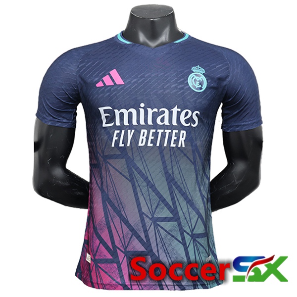 Real Madrid Soccer Jersey Special Edition Navy blue 2024/2025