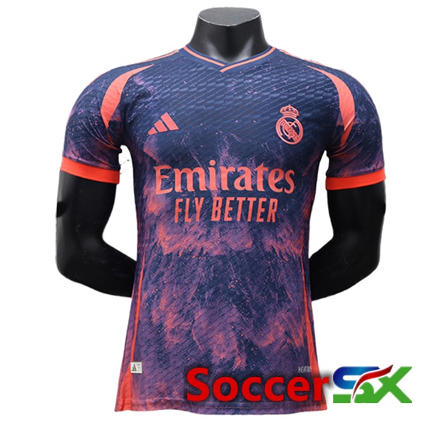 Real Madrid Soccer Jersey Special Edition Navy blue 2024/2025