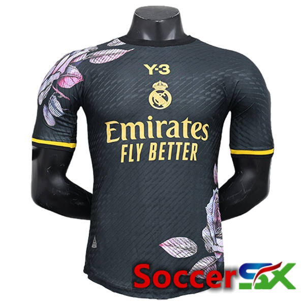 Real Madrid Soccer Jersey Special Edition Black 2024/2025