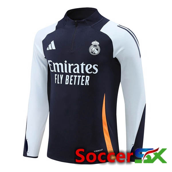 Real Madrid Training Sweatshirt Blue Royal 2024/2025