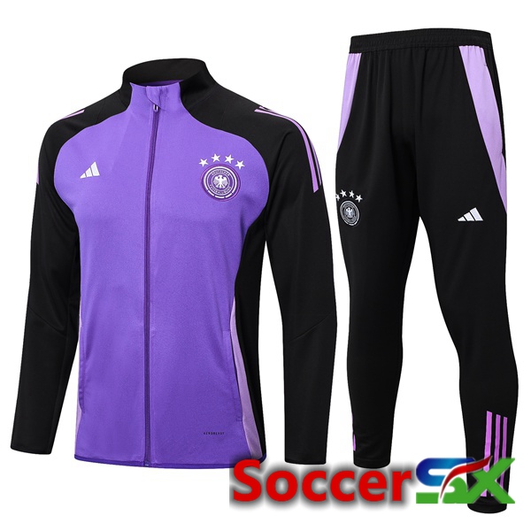 Germany kit Training Jacket Suit Purple 2024/2025