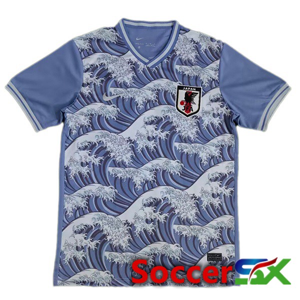 Japan Soccer Jersey Special Edition Blue 2024/2025