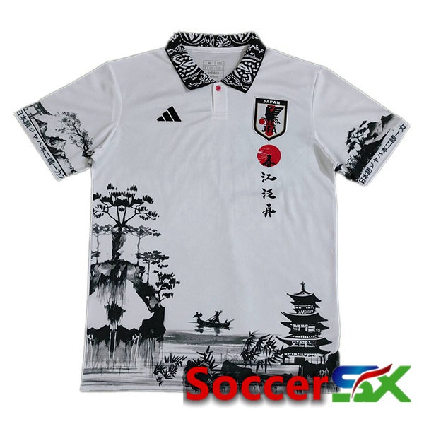 Japan Soccer Jersey Special Edition White 2024/2025