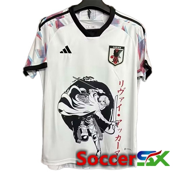 Japan Soccer Jersey Special Edition White 2024/2025