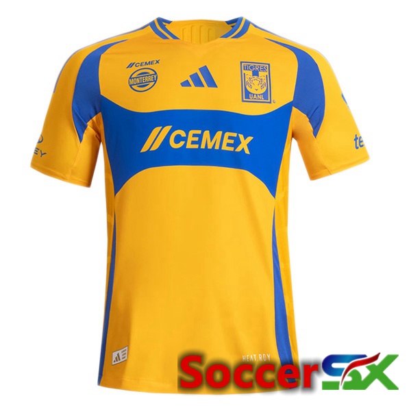 Tigres UANL Home Soccer Jersey Yellow 2024/2025