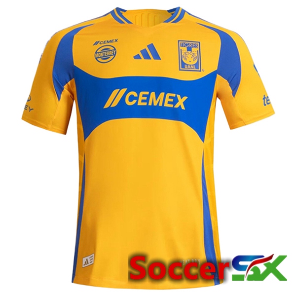 Tigres UANL Home Soccer Jersey 2024/2025