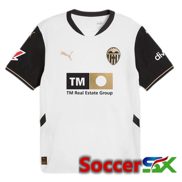 Valencia CF Home Soccer Jersey White 2024/2025