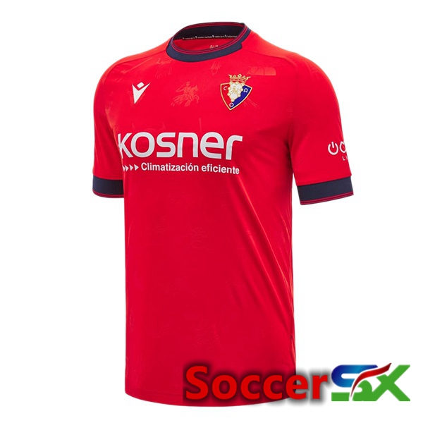 CA Osasuna Home Soccer Jersey Red 2024/2025