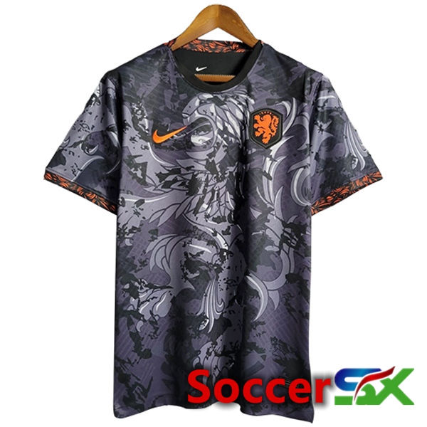 Netherlands Soccer Jersey Special Edition Black 2024/2025