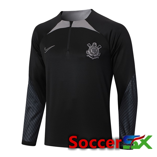 Corinthians Training Sweatshirt Black 2024/2025