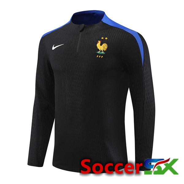 France Training Sweatshirt Black 2024/2025