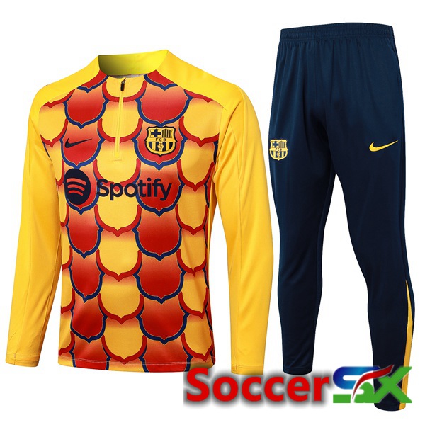 FC Barcelona kit Training Tracksuit Yellow 2024/2025