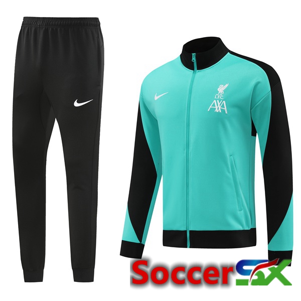 FC Liverpool kit Training Jacket Suit Green 2024/2025