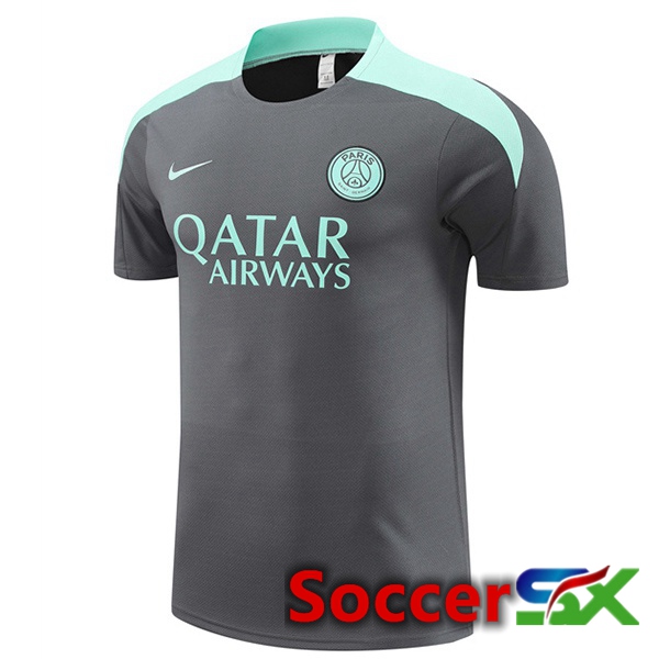 Paris PSG Training T Shirt Grey 2024/2025