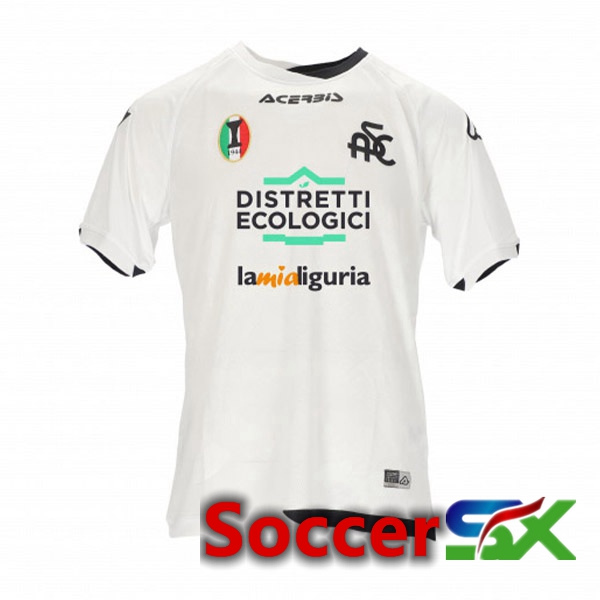 Spezia Calcio Home Jersey White 2022/2023