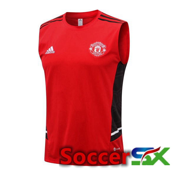 Manchester United Soccer Vest Red 2022/2023