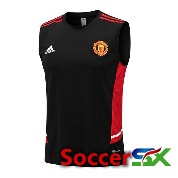 Manchester United Soccer Vest Black 2022/2023