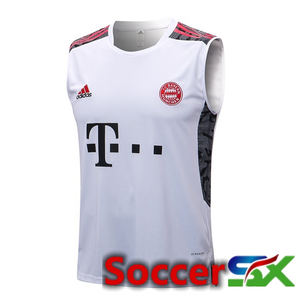 Bayern Munich Soccer Vest White 2022/2023