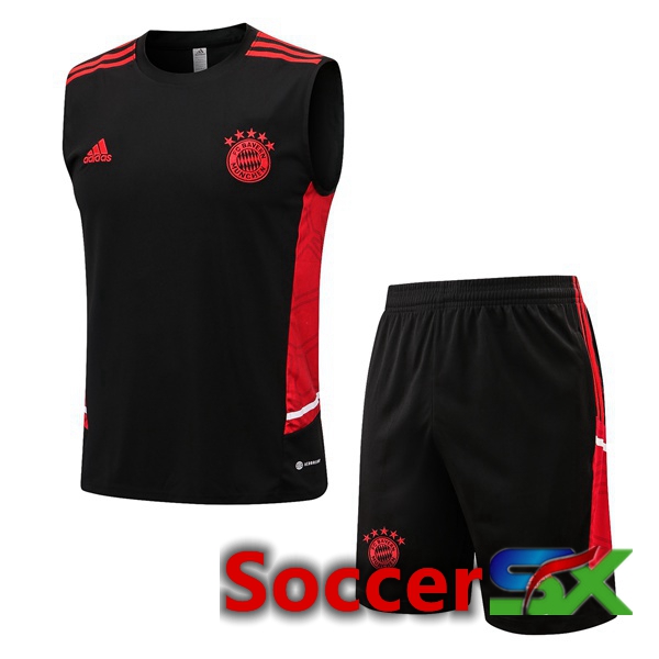 Bayern Munich Soccer Vest + Shorts Black 2022/2023