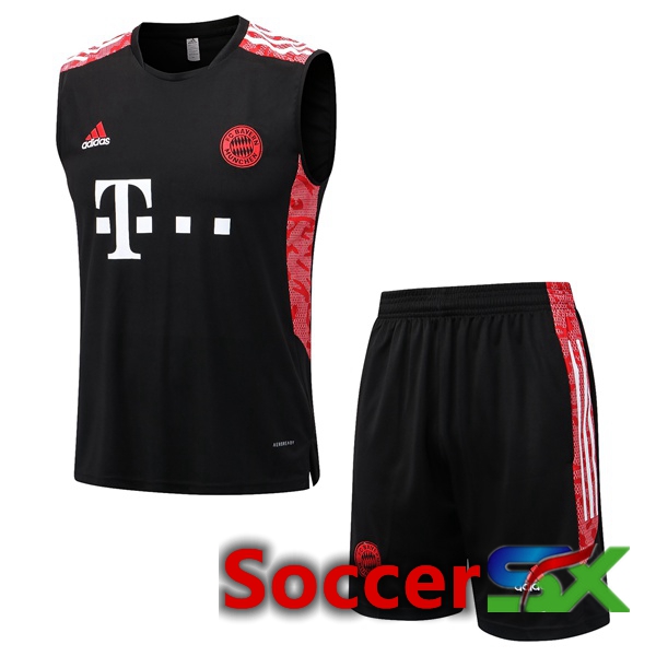 Bayern Munich Soccer Vest + Shorts Black 2022/2023