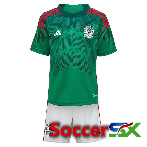 Mexico Kids Home Jersey Green 2023/2023