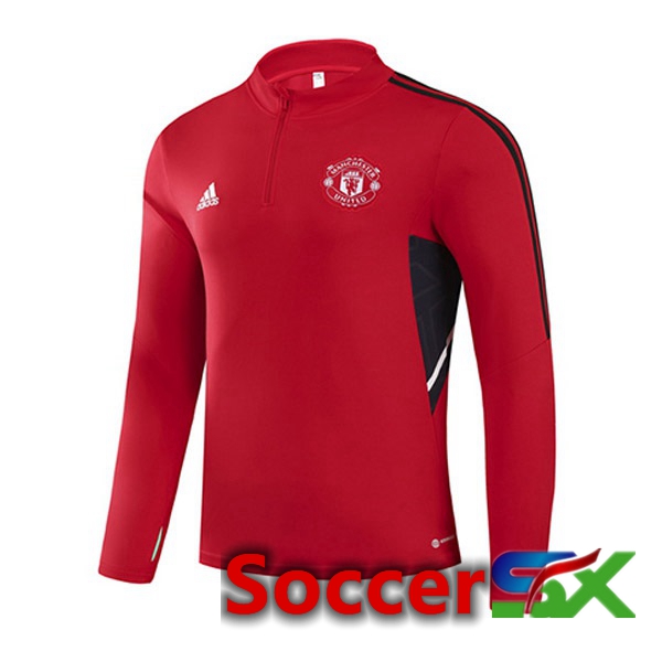 Manchester United Training Sweatshirt Red 2022/2023