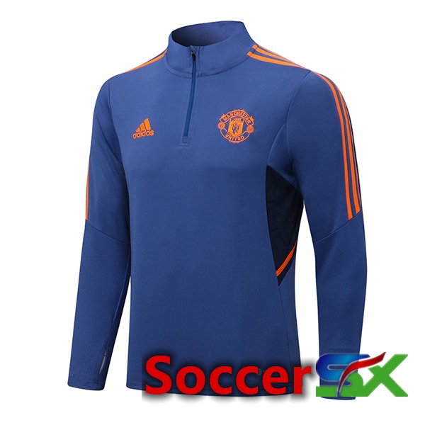 Manchester United Training Sweatshirt Blue 2022/2023