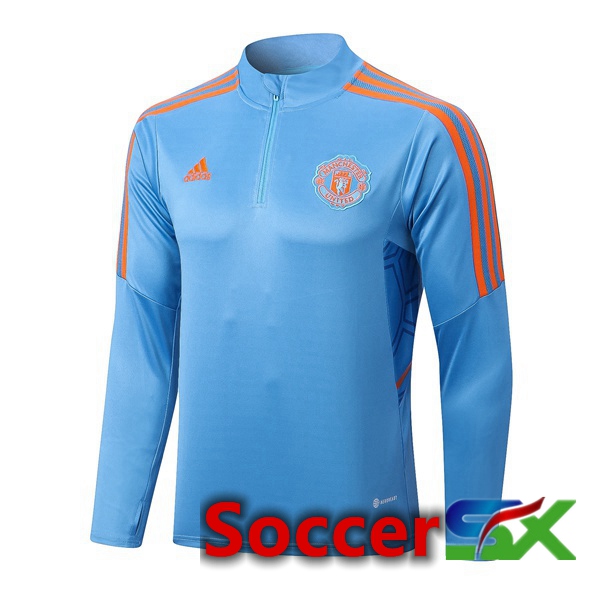 Manchester United Training Sweatshirt Blue 2022/2023