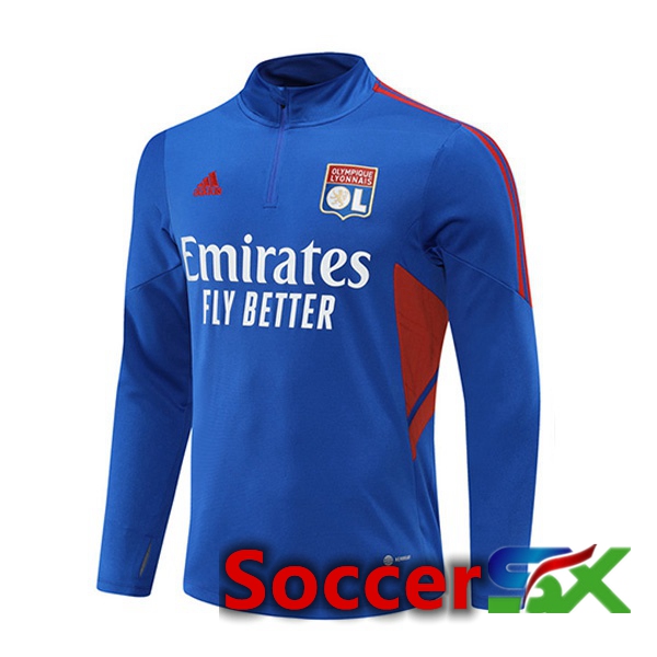 Lyon OL Training Sweatshirt Blue 2022/2023