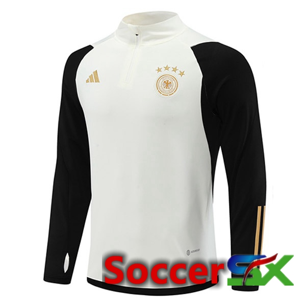 Germany Training Sweatshirt White Black 2022/2023