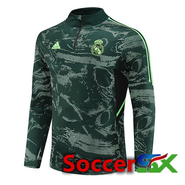 Real Madrid Training Sweatshirt Green 2022/2023