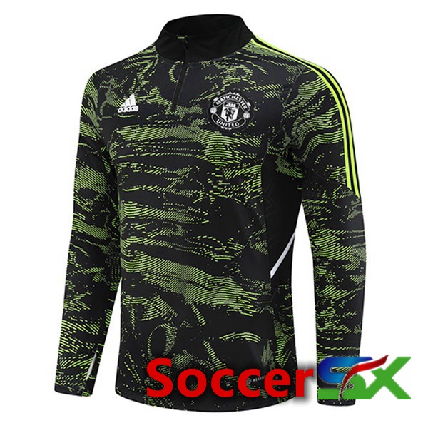 Manchester United Training Sweatshirt Green 2022/2023