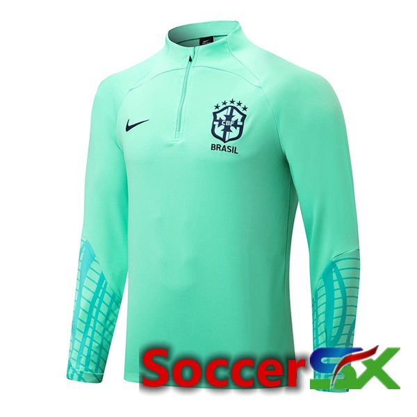 Brazil Training Sweatshirt Green 2022/2023