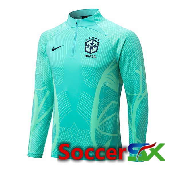 Brazil Training Sweatshirt Green 2022/2023