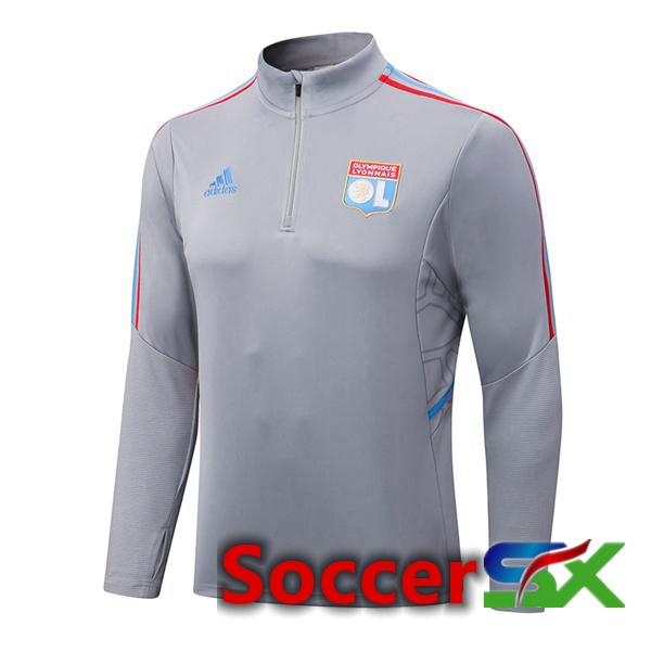 Lyon OL Training Sweatshirt Grey 2022/2023