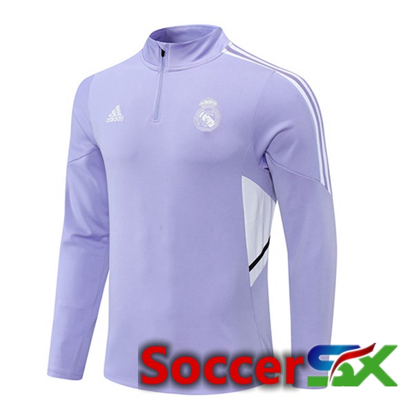 Real Madrid Training Sweatshirt Purple 2022/2023